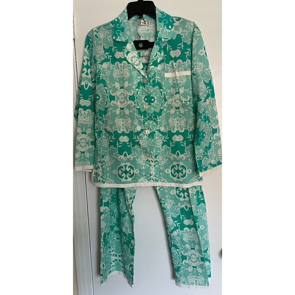 BedHead Sage Domask Fine Cotton Pagama Size S NWOT